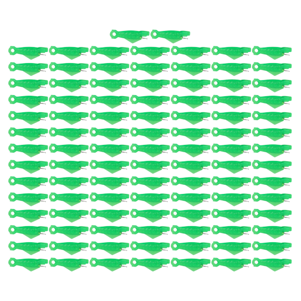 Grön fisk nålträdare - automatisk trädare för symaskin (pack om 100)
