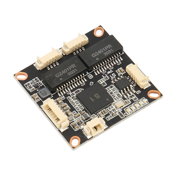 100M Switch-modul med 4 porter, selvadaptiv, Auto MDI MDIX, automatisk forhandling, nettverksbrytermodul for Ethernet