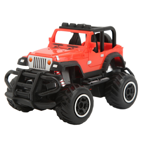 1:43 Lasten RC-auto 4-kanavainen kauko-ohjattava maasto RC-auto Lasten ulkolelu pojille Tytöille Punainen