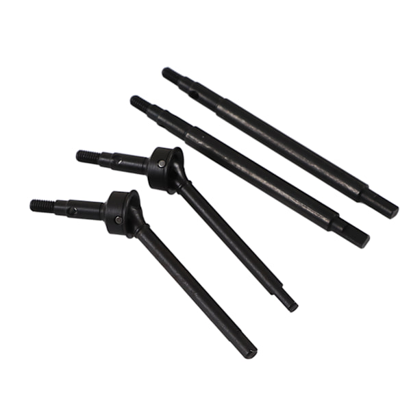 RC etu- ja taka-akselin vaihto Teräs RC CVD-akseli 8 mm:n messinkiadapterilla Traxxas 1/18 autoon musta