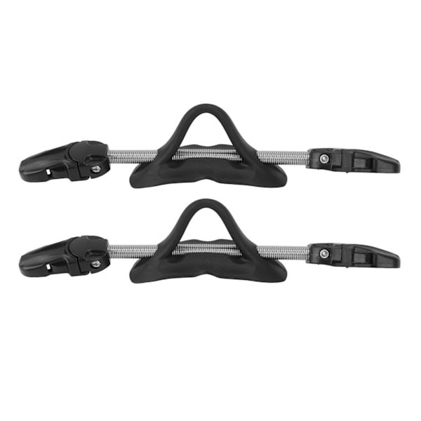 2 stk dykkefinnerem Justerbar hurtigspenne Universal Scuba Diving Fin Spring Hælrem Erstatning B-spenne
