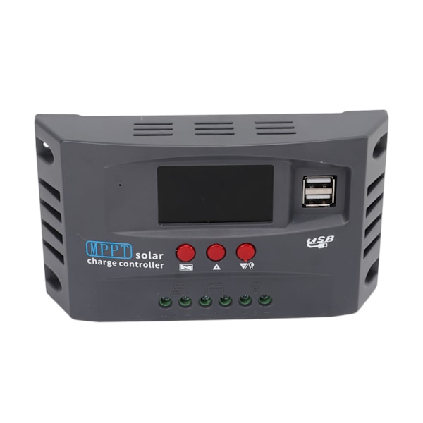 MPPT Solar Charge Controller Smart Automatisk anpassning 12V 24V 10Amp Solar Charge Controller för solsystem