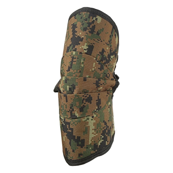 1 pari pilkkipolvisuojat Camouflage pehmustetut joustavat ulkoilu talvi polvisuojat