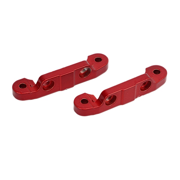 2STK RC fremre og bakre armkode 37,5 mm sinklegering for SCY 16101 16102 16103 16201 1/16 RC bil rød