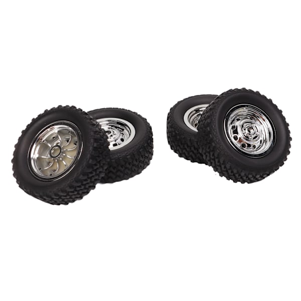 4kpl RC-auton pyöränrenkaita, alkuperäinen kumi ja muovi, RC-leluauton renkaat MN78 RC-autoille 1/12