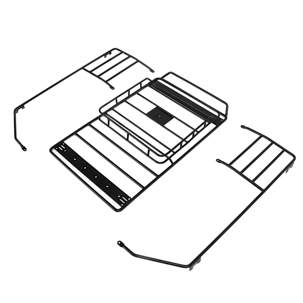 RC Takstativ Bagasjebrett Jern Takstativ Veltebur for Axial SCX10 for Wrangler Bilskall 313mm Akselavstand