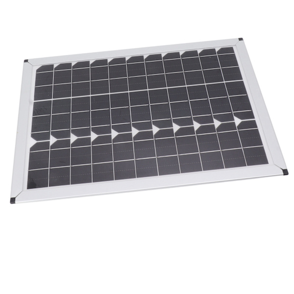 100W solpanelssæt Monokrystallinsk solcellemodul med vandtæt 20A 12V 24V controller til bilcamping