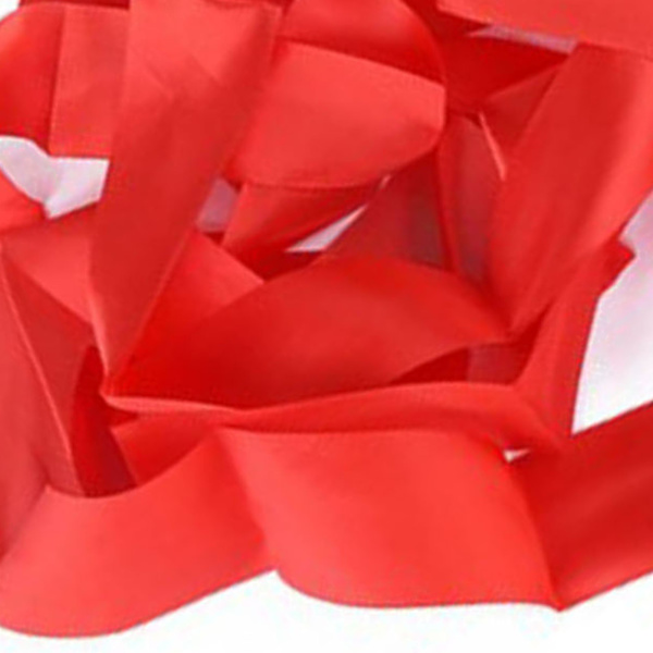 4m/13.12ft Dansband Gymnastik Ribbon Streamers Dansande Streamers Stavar för barn Röda