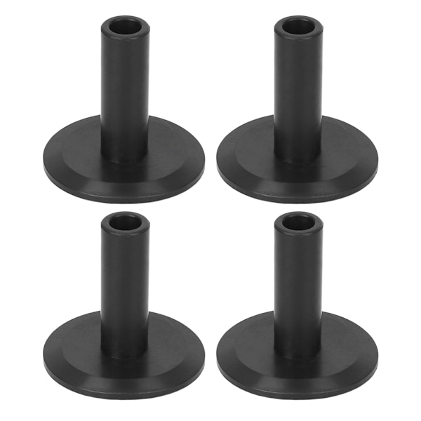 4 stk. Udendørs Kvalitets PVC Flagstang Rod Base Mount Tilbehør til Kajak Både Kano