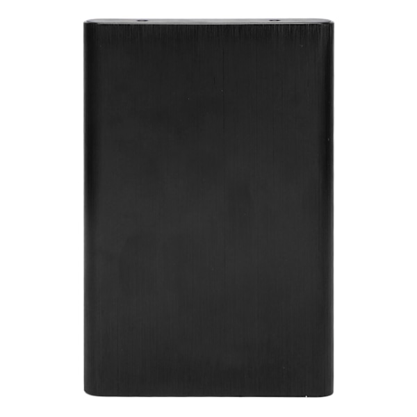 2,5 tums SATA HDD-hölje Typ C 10 Gbps höghastighets bärbar hårddiskväska med LED-indikator svart
