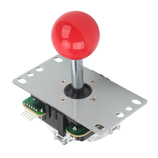 Arcade Joystick Gamepad DIY Joystick Arcade Game Fighting Stick Ersättningsdelar Pin Kretskort med kulhuvud Röd