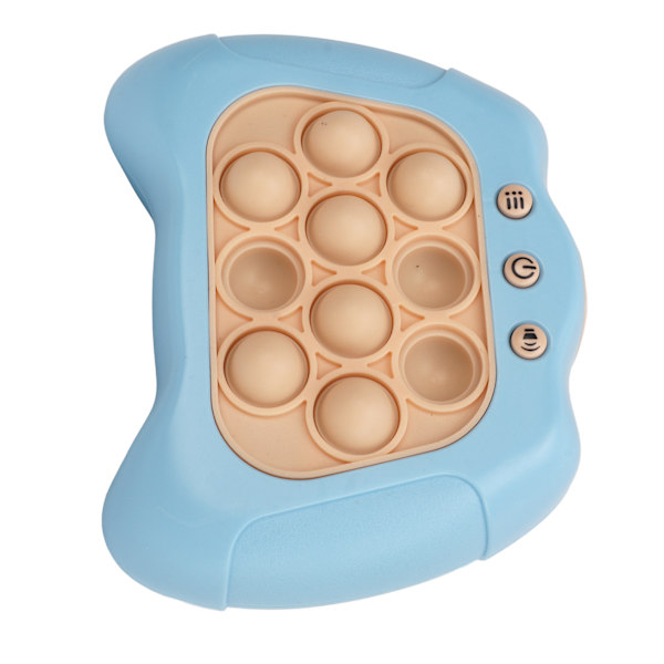 Dekompression Banbrytande pusselspel Machine Speed ​​Push Pop Button Pusselspel för minnesträning Sky Blue