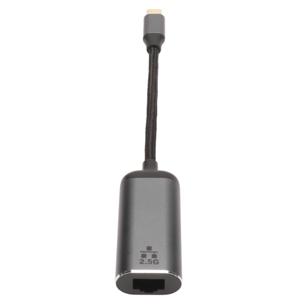 USB-C till Ethernet-adapter, höghastighets-plug-and-play, USB Typ C till RJ45 2,5G Gigabit Ethernet LAN-nätverksadapter
