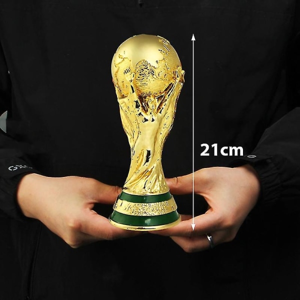 World Cup Football Trophy Resin Replica Trophy Model Fodboldfans Souvenirgave