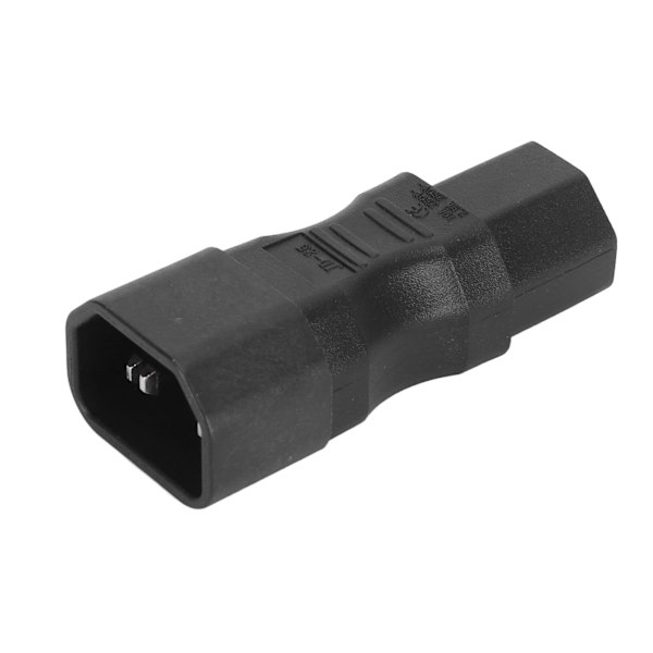 4 stk. IEC320 C14 til IEC320 C15 Strømadapter IEC320 C14 til C15 Strømadapter Konnektor til Laptop PDU Server UPS Stik
