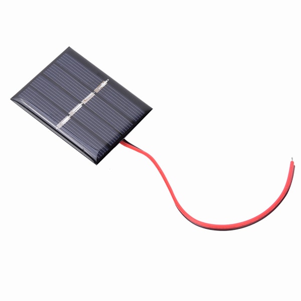 4 kpl 0,36W 2V aurinkopaneeli latauslevy ja elektroninen linja pienille sähkölaitteille