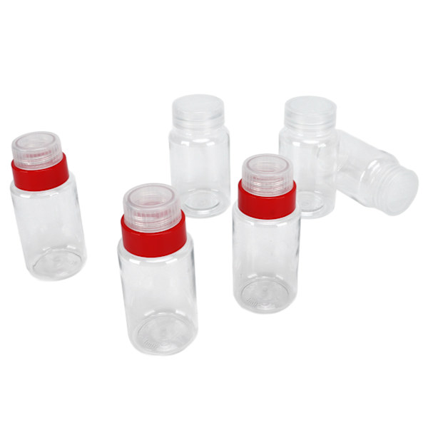 Utomhus kryddflaska Set Mini 6 delar Set Bärbar Kryddshaker Krydddispenser för utomhuscamping Grill