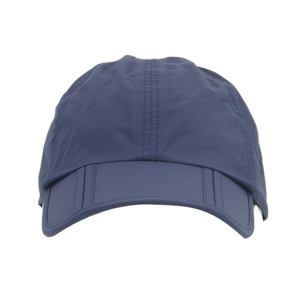 Solskyddshatt Sporthatt Lättvikt Quick Dry Hat UPF 50+ Blå baseballhatt för löpning Walking Camping