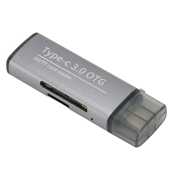 Kannettava muistikortinlukija, tukee Micro SD-kortteja, 2-in-1 USB-C 3.1 USB 3.0 muistikortinlukija 2 liittimellä