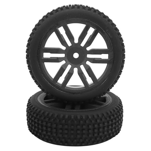 2 kpl 1/16 RC-auton renkaat Kumi Erinomainen pito Kestävä vakaa RC-pyörän rengas BONZAI Jubatusille Intrepid 1/16 RC-autoille