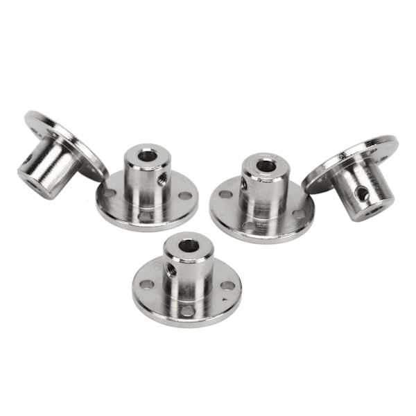 5 STK 4 mm flänskopplingskontakt Stål Styv styrning Modellkoppling Tillbehör Axelaxlar Beslag för DIY RC modellmotorer