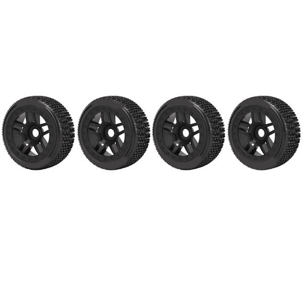 4st RC terrängbilsdäck Slitstarkt gummi Plast Fint grepp Stabil körning RC bilgummidäck för ARRMA 1/8