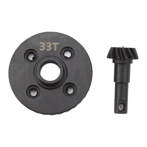 RC Diff Gear Stål Højholdfast RC Differential Ring og Pinion Gear til 1/10 fjernbetjeningsbil 33T 12T