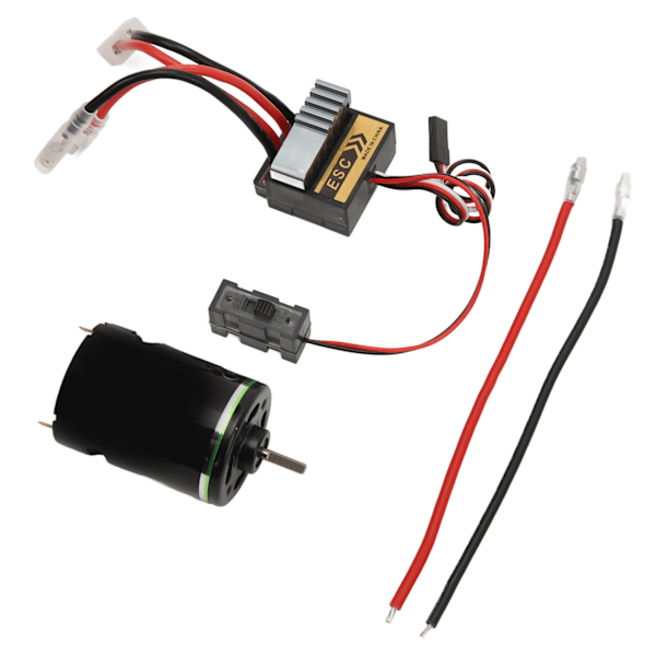 540 børstemotor med 320A ESC vanntett høyytelses RC elmotor for Axial Scx10 90046 45T