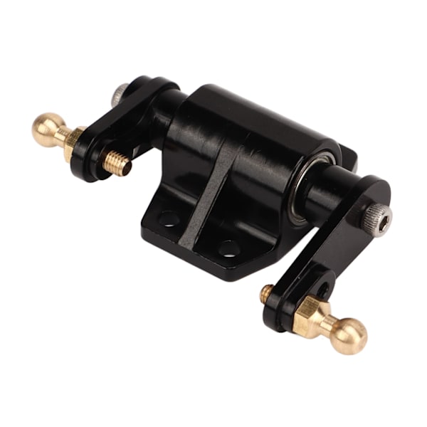 RC Svingbase Aluminium Legering Svart Lettvekt Stabil ytelse for Tamiya 1/14 RC Lastebiler