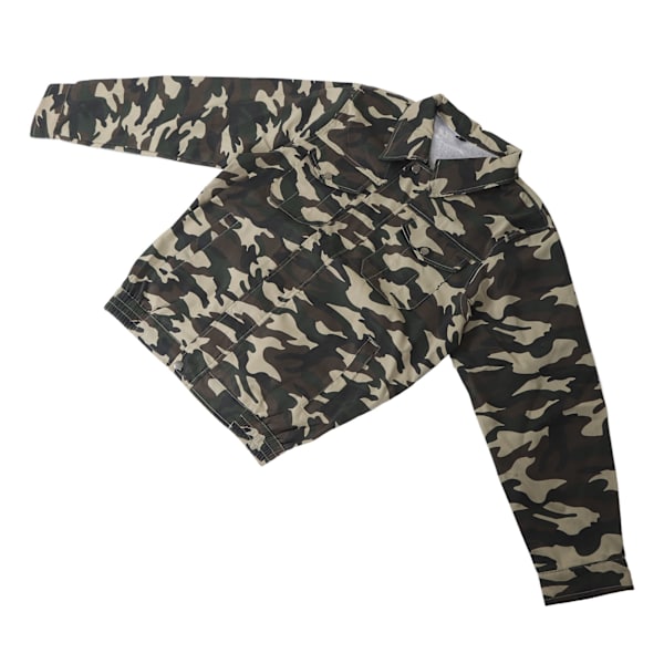 Ilmastoidut vaatteet 3 tuuletusnopeutta Pitkät hihat Aurinkosuoja Camouflage Jäähdytystuuletin Takki pyöräilyyn Matkustamiseen L Koko