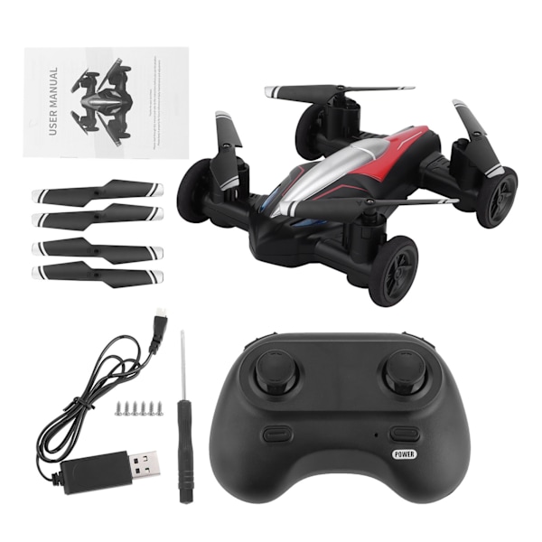 Ammattimainen 2-in-1 Air-Ground Flying Drone Auto - Kaksoistila Quadcopter RC Drone