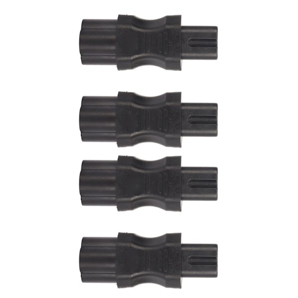 4 st IEC320 C6 till IEC320 C7 Strömadapter Plug and Play PDU Chassi Strömomvandlare för Dator Laptop