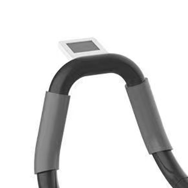 Bærbar multifunktionel Timing Plank Trainer Push Up Board med Timer Fitness udstyr, der hjælper med at opbygge kernestyrke Sort