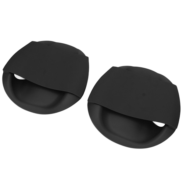 Simträningspaddel Svart PP Silikon Ergonomisk form Simträningspaddel för Freestyle Small