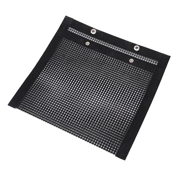 BBQ Mesh Grillpåsar Återanvändbara temperaturbeständiga Mesh Grillpåsar för kolgasmikrovågsugn L (22x27cm/8,66x10,63in)