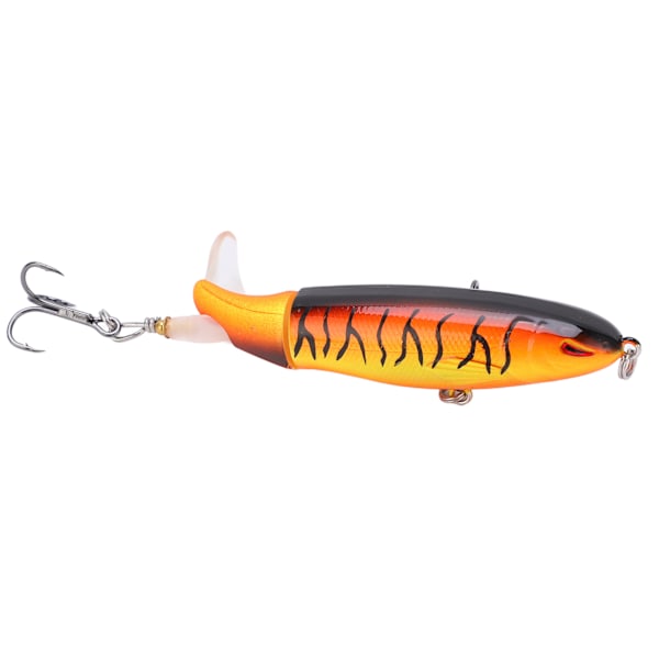 Fiskedrag Hard Bait Artificiell Minnow Lures med Treble Hook Swimbbait för basfiske#4