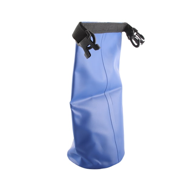 Vedenpitävä Bucket Bag Vettähylkivä Dry Bag Moderni ulkoiluun, retkeilyyn, koskenlaskuun 2L Tumman sininen