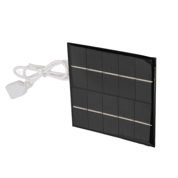 1,2 W 5 V Mini USB -aurinkopaneeli, kannettava kevyt polykiteinen silikoni pieni aurinkopaneeli matkapuhelimelle