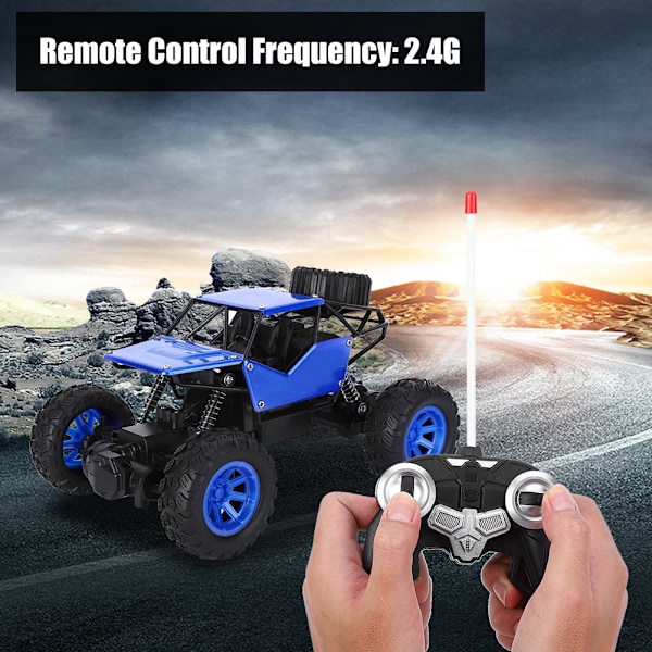 GW126 2.4G 1/18 RC Crawler Liten Fjärrstyrd Klätterbil Barnfödelsedagspresent Leksak