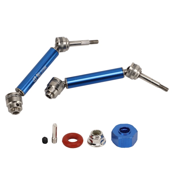 1 pari RC Vetoakseli Teräs Alumiiniseos 12 cm Pituus CVD Taka-akselit TRAXXAS SLASH 1/10 Sininen