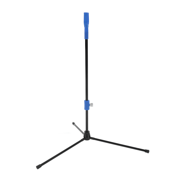 Recurve buestativ justerbar glasfiberstang bueskydning bueholder stativ Ultralet bærbart bueskydningsstativ til udendørs jagt Blå