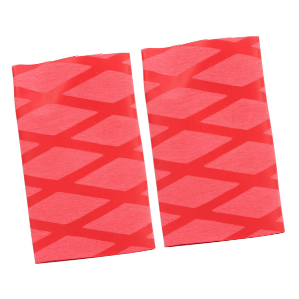 2 stk Bordtennisracket Soft Grip Teip Ping Pong Bat Grips Svettebånd Varmekrympbar Anti-Skli Håndtak Teip Rød