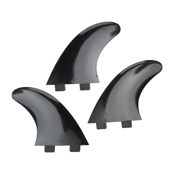 3 Styck Surfboard fenor PVC Quick Release Ersättning Tri Fin Set för Longboard Surfboard Paddleboard