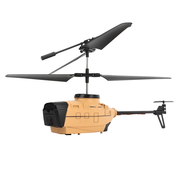 RC Helikopter KY202 Hindring Unngåelse Drone Fjernkontroll Helikopter Leker For over 14 år gammel Earthy Yellow 3 Batteri