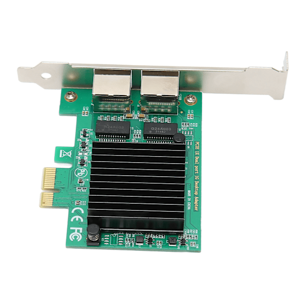 1000M Gigabit Ethernet Netværkskort Dobbelt RJ45 Port 10/100/1000Mbps PCI Express Netværksadapter til Windows