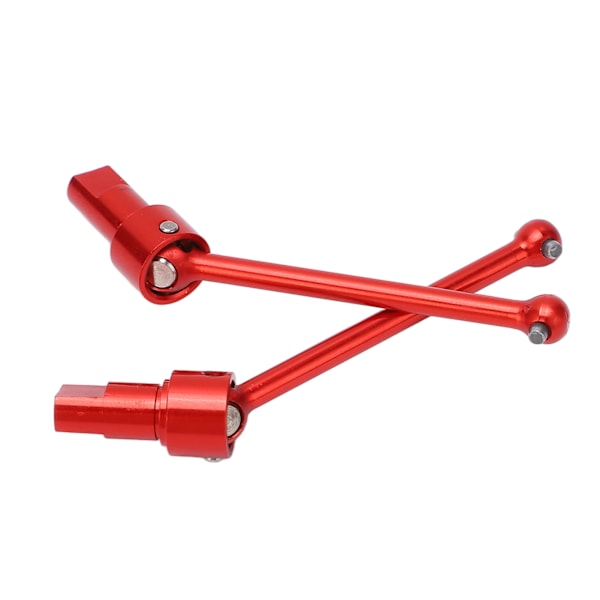 2 stk. forreste bageste drivaksel aluminiumslegering RC CVD forreste bageste drivaksel til Traxxas Latrax Teton 1/18 bil