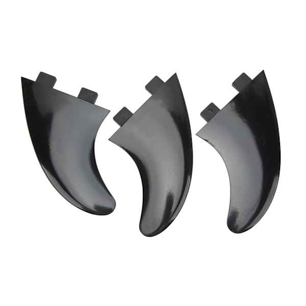 3 Styck Surfboard fenor PVC Quick Release Ersättning Tri Fin Set för Longboard Surfboard Paddleboard