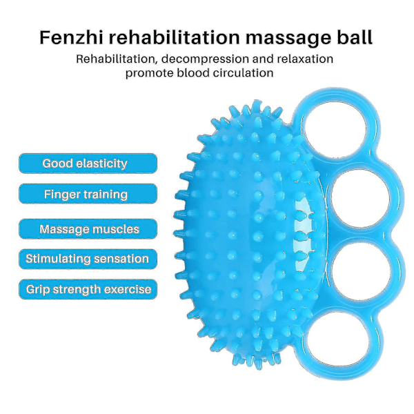 Igelkottsboll grepp rehabiliteringsträning handfitness tryckboll finger elastisk boll handstyrketräning