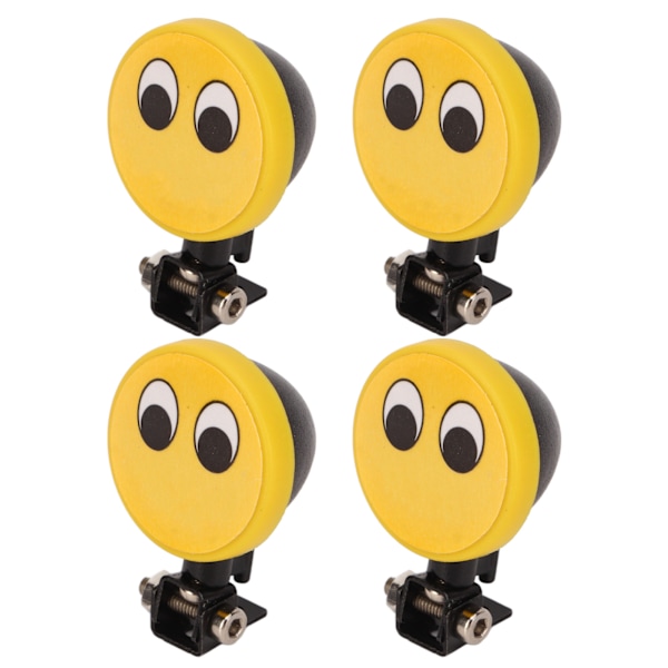 4st RC LED-ljusskydd Dammtät ersättning Universal RC Car Lampskärm för Hsp för Redcat för Traxxas för Tamiya Round