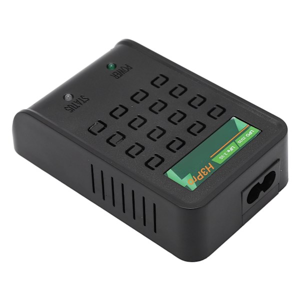 Hobbyfans H3 PRO Lipo Batterioplader 7,4 eller 11,1V Lipo Balance Oplader til RC Drone RC Legetøj Sort EU-stik 110‑240V